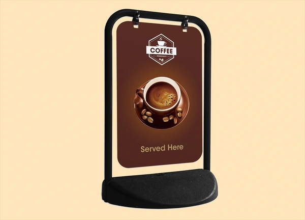  Eco Swinger  -  Black  -  Frame  -  Aluminium Panel