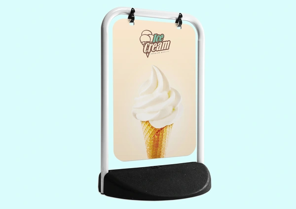  Eco Swinger  -  White  -  Frame  -  Aluminium Panel2